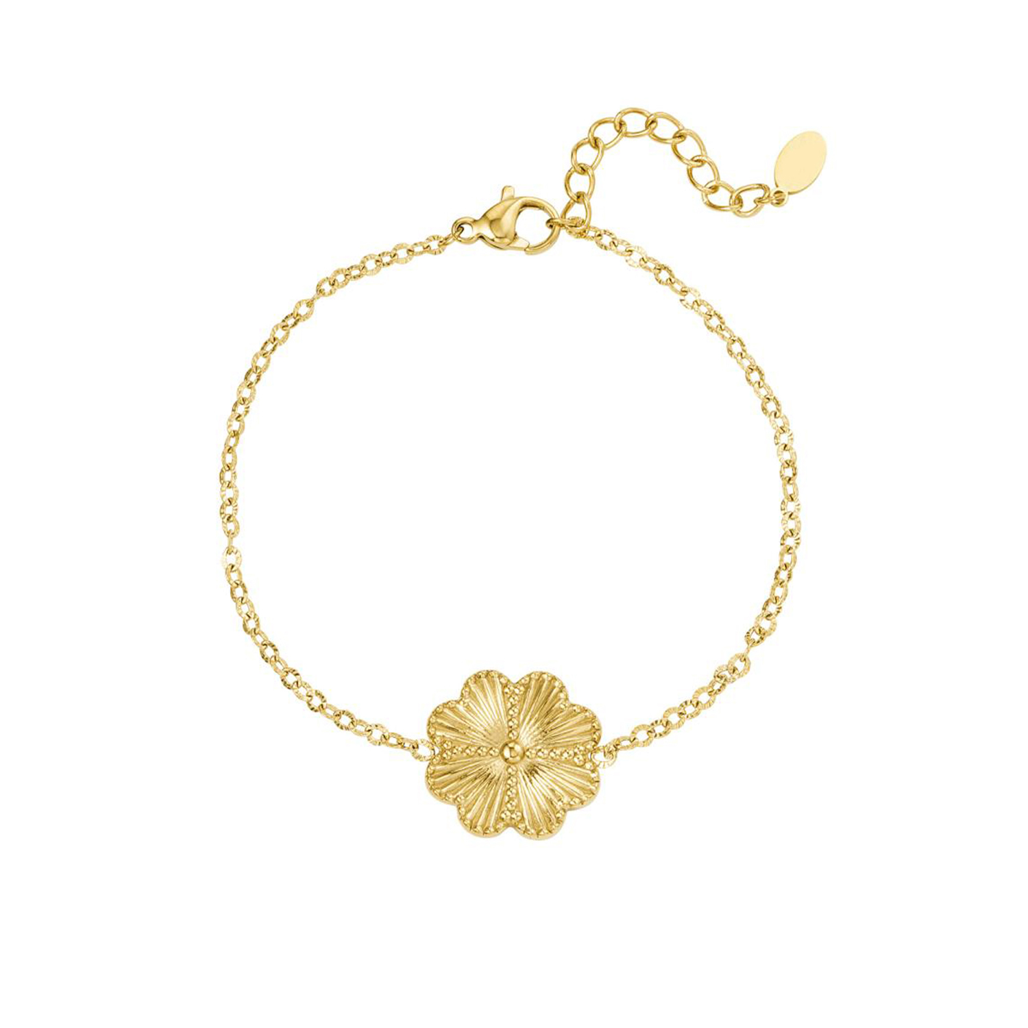Bracelet or fleur bykloe bijoux