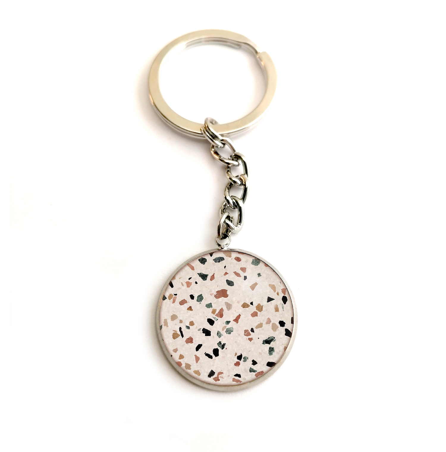 Porte clés terrazzo bykloe bijoux