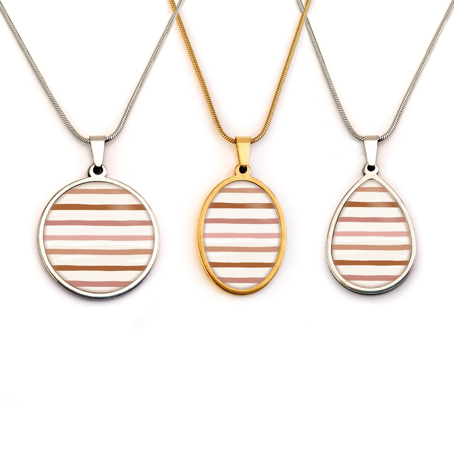 Collier fantaisie marinière bykloe bijoux