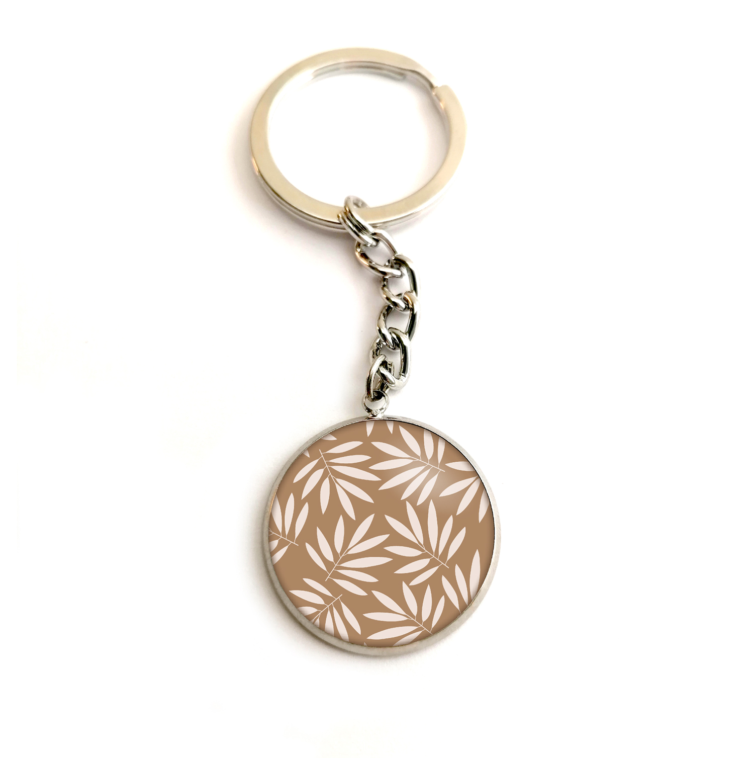 Porte clés feuilles bykloe bijoux