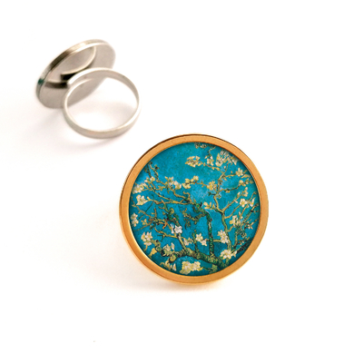 bague bleu bykloe bijoux