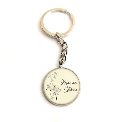 Porte clés personnalisé bykloe bijoux