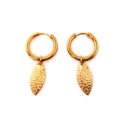 mini créoles or bykloe bijoux