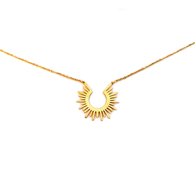 collier soleil bykloe bijoux