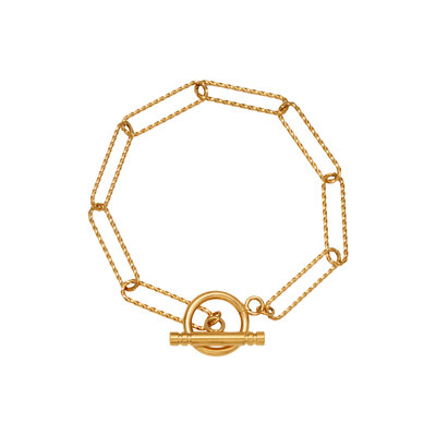 Bracelet chaîne grosse maille bykloe bijoux