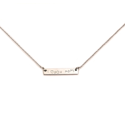 collier maman je t aime bykloe bijoux