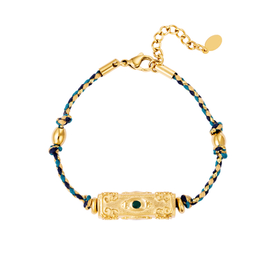 Bracelet cordon porte bonheur bykloe bijoux