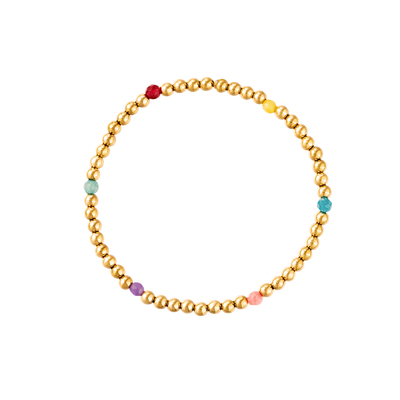 bracelet perle couleur bykloe bijoux