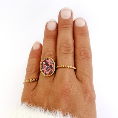 Bague fantaisie tendance bykloe bijoux