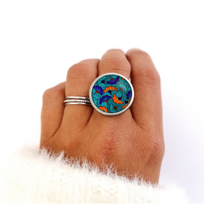 Bague fleur bykloe bijoux
