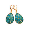 Boucles d'oreilles bleues Van Gogh bykloe bijoux