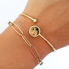 bracelet jonc or Klimt bykloe bijoux
