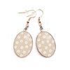 boucles d'oreilles pendantes fleurs bykloe bijoux