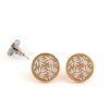 boucles d oreilles fantaisie feuilles bykloe bijoux