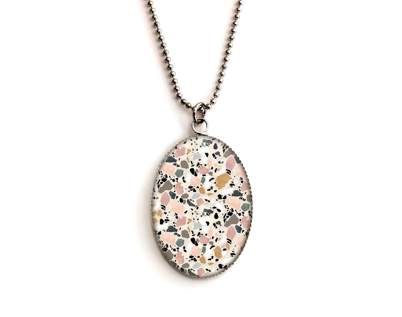 Sublime Collier Fantaisie Femme Original En Pierre D'amazonite
