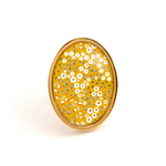 Bague jaune bykloe bijoux