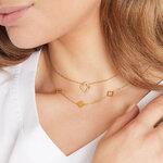 collier trèfles bykloe bijoux