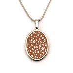 collier léopard bykloe bijoux