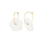 créoles fleurs bykloe bijoux