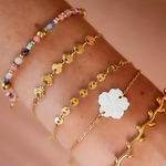 bracelet fleur bykloe bijoux
