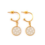 Boucles doreilles fantaisie fleurs bykloe bijoux