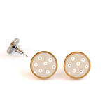 Boucles doreilles fantaisie fleurs bykloe bijoux
