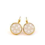 Boucles d'oreilles fantaisie fleurs bykloe bijoux