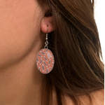 Boucles doreilles pendantes feuille bykloe bijoux