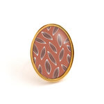 Bague fantaisie feuille bykloe bijoux