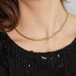 Collier chaine large bykloe bijoux