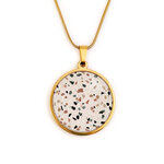 Collier fantaisie terrazzo bykloe bijoux