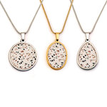Collier fantaisie terrazzo bykloe bijoux
