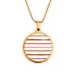 Collier fantaisie marinière bykloe bijoux