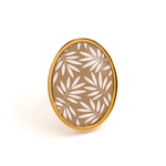 bague feuille bykloe bijoux