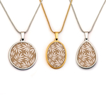 collier feuille bykloe bijoux