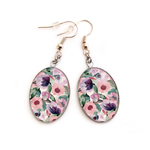 boucles doreilles fabtaisie fleurs bykloe bijoux