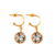 Boucles d'oreilles femme fantaisie bykloe bijoux