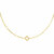 collier trèfle zirconium bykloe bijoux