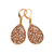 boucles d'oreilles léopard bykloe bijoux
