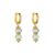 boucles d'oreilles perles bykloe bijoux