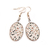 Boucles d'oreilles pendantes terrazzo bykloe bijoux