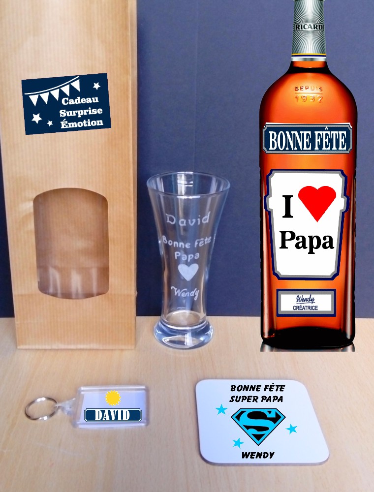 Verre à pastis cadeau anniversaire - L'envie d'être vu - Cadeaux