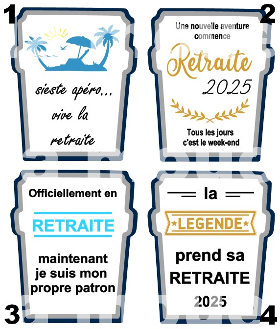 etiquettes ricard, tous les modeles