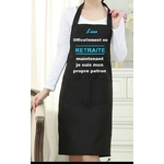 tablier noir