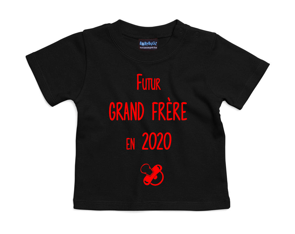 tshirt-bébé-grand-frere-noir