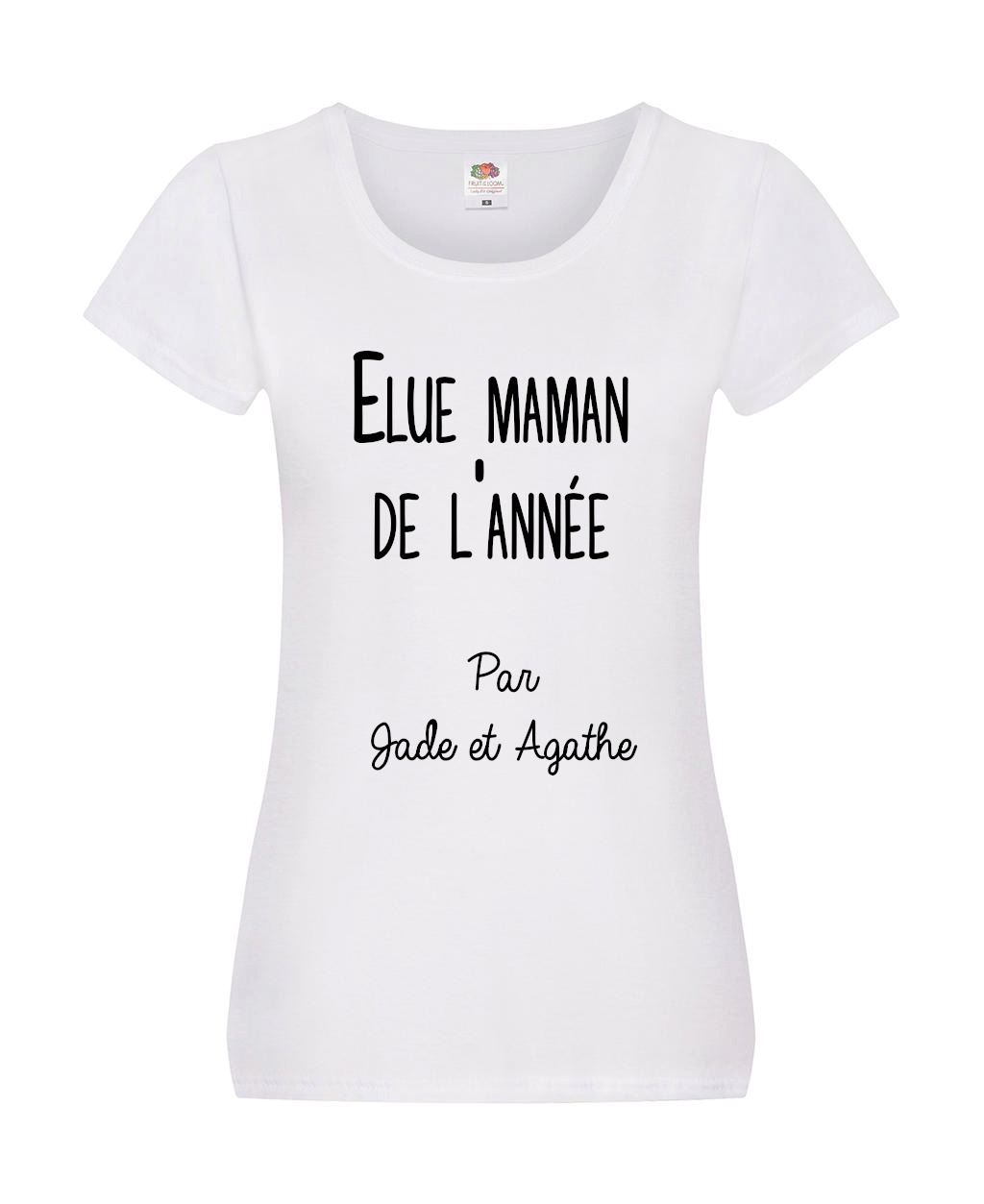t-shirt-femme-elue-maman-de-lannee-blanc