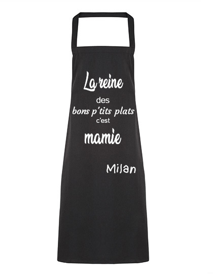 Tablier-la reine-noir
