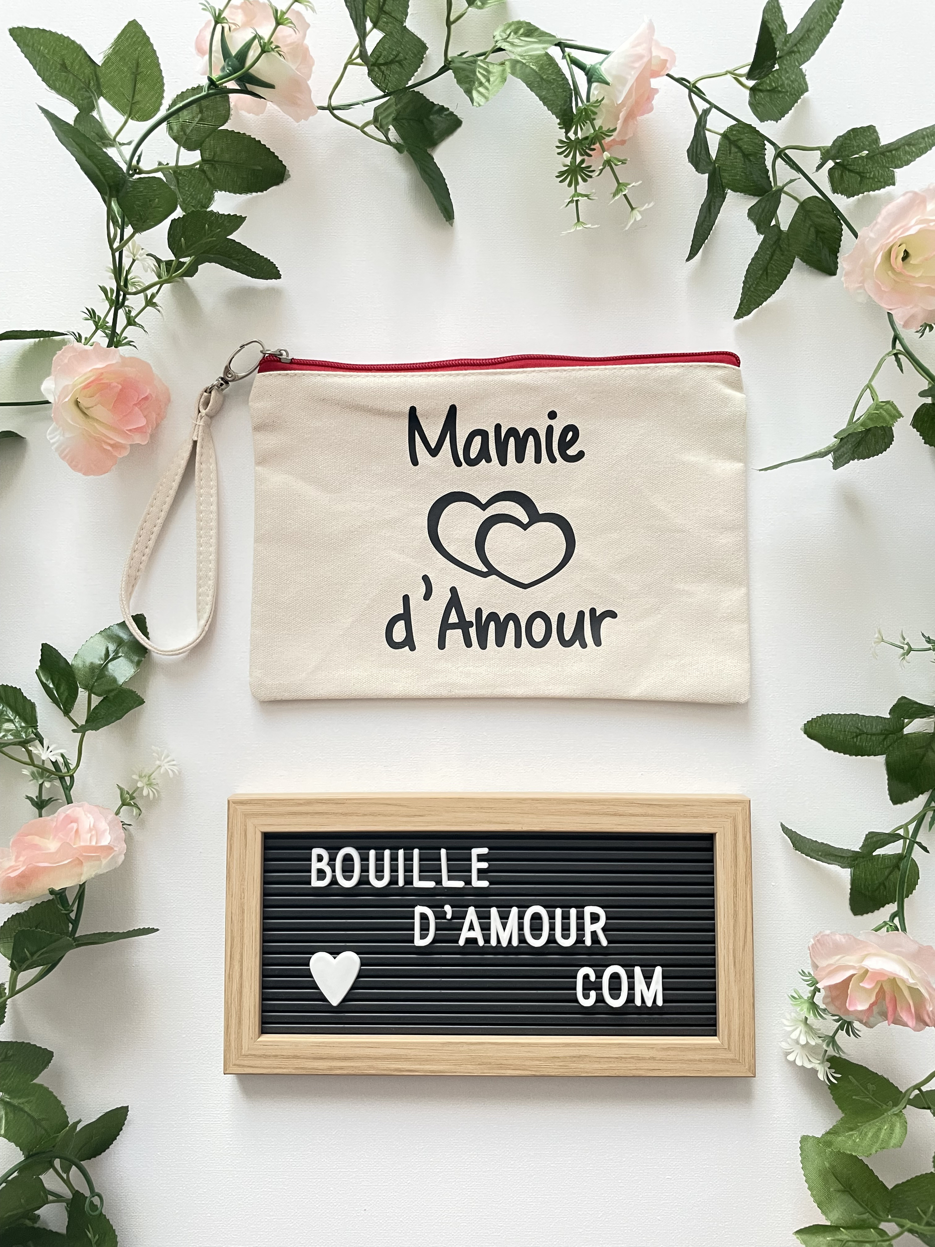 Pochette personnalisé Mamie d\'Amour