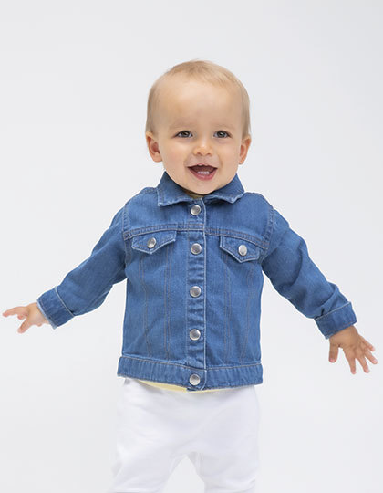 Veste bébé jean face