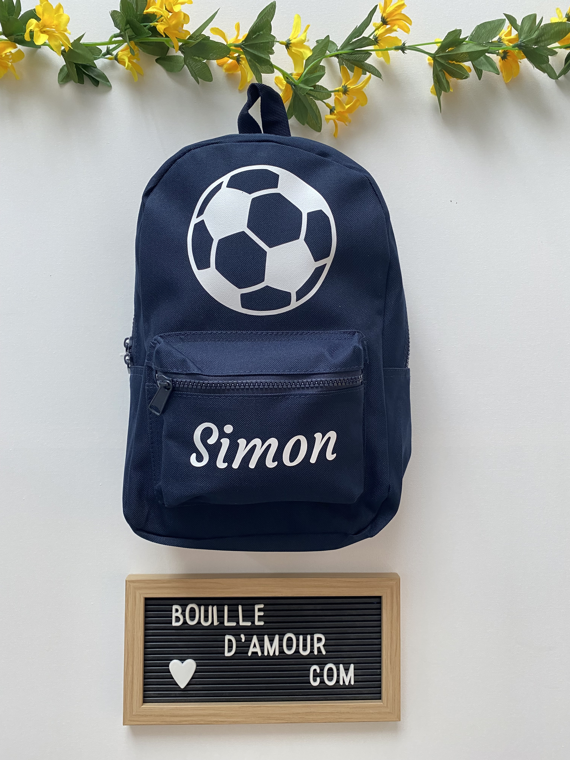 Cadeau football personnalisé, ballon pour garçon.